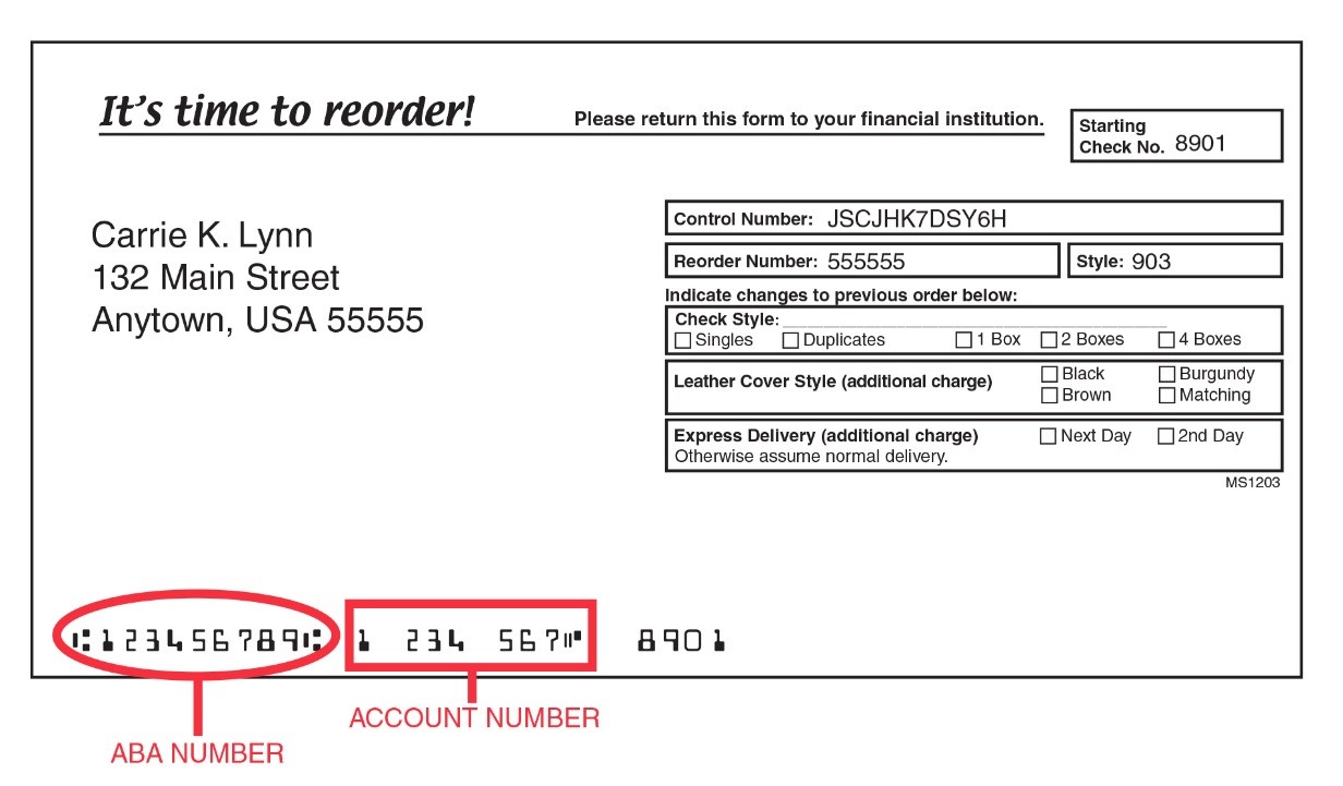 Locate Routing Numbers